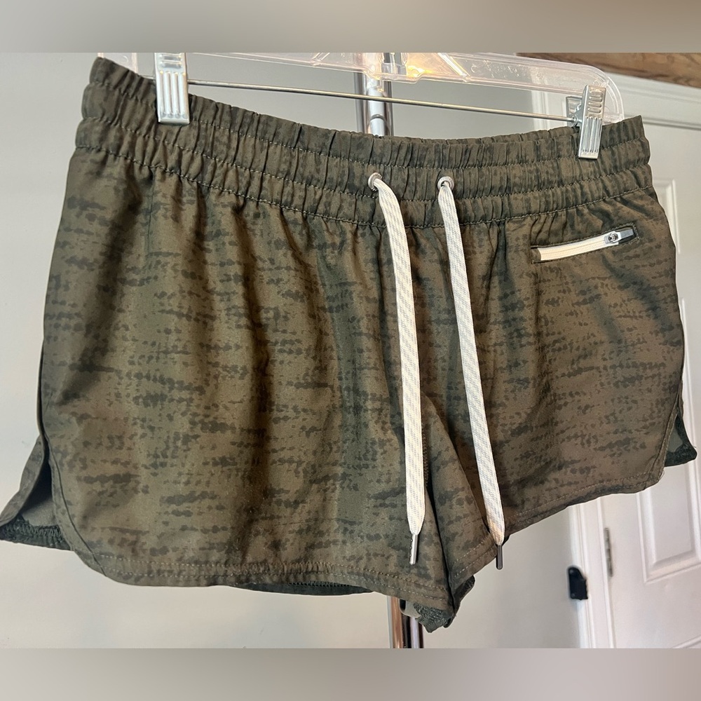 Vuori Olive Green Clementime Shorts